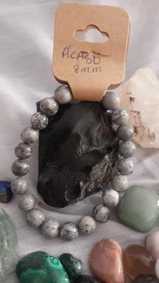 Pulsera Picaso 8mm Piedra Natural
