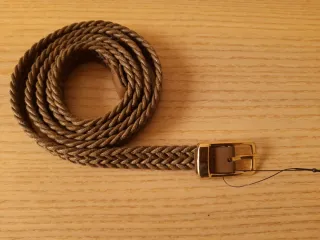 Cintura intrecciata Zara slim