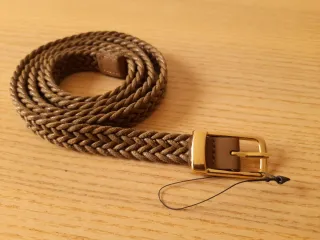 Cintura intrecciata Zara slim