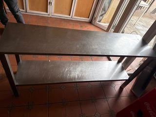 Mesa de trabajo acero inoxidable hostelería