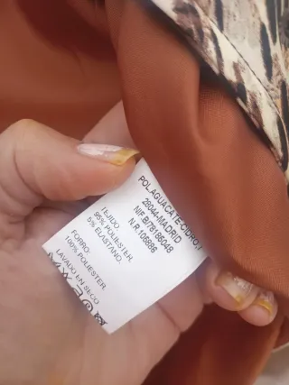 Trenca leopardo raso señora T.46