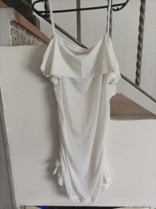 Camisón sexy blanco talla única