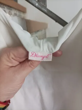 Camisón sexy blanco talla única