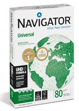 Paquete Folios A3 Navigator 80gr