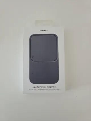 Samsung Super Fast Wireless Charger Duo (NUEVO)