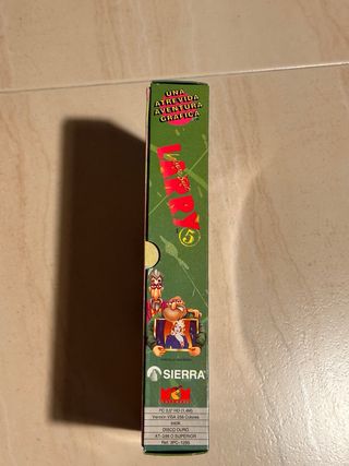 Leisure Suit Larry 5 Caja Grande y PC-CD