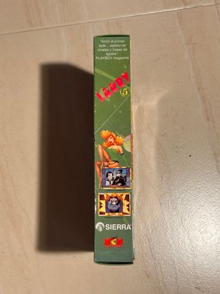 Leisure Suit Larry 5 Caja Grande y PC-CD