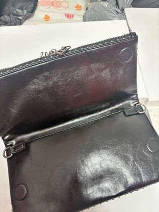 Bolso Zadig & Voltaire Negro Piel Tachuelas