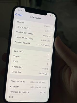 iPhone XS 256 GB Nero