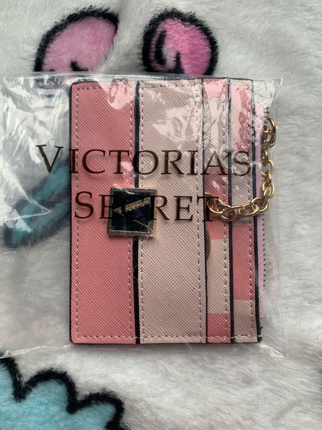 Tarjetero Rosa Nuevo