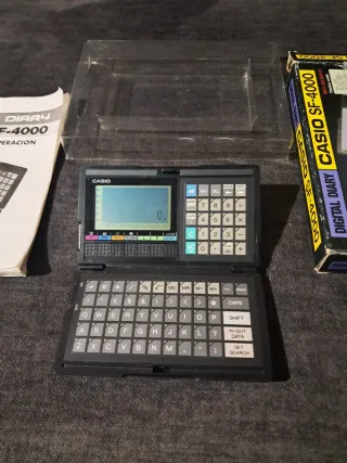 Diario Digital Casio SF-4000 Antiguo 1987