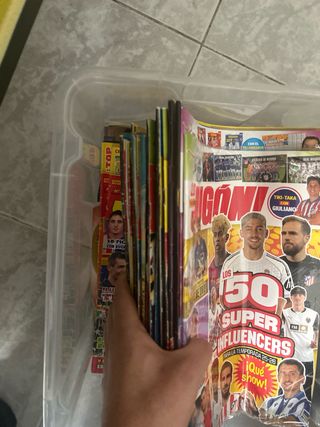 Cromos de fútbol Panini todos los años