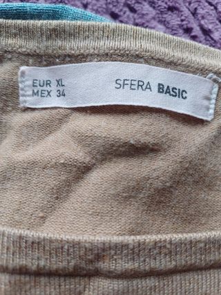 Lote 2 jerséis Sfera mujer talla XL