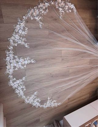 Velo de Novia Catedral blanco