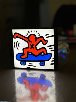 Lampada LED USB Keith Haring Skater