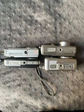 Lote 4 Cámaras Digitales Digicam