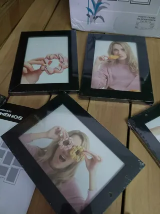 SONGMICS - Marco de fotos para imagen 10 x 15 cm