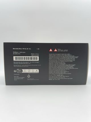 Maqueta de precisión Mercedes-Benz 190SL Roadster