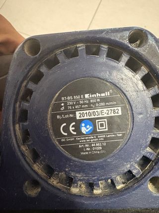 Lijadora Eléctrica de Banda NEGOCIABLE !!