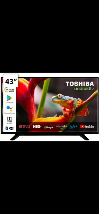 Smart TV 43 4K HDR Android Toshiba