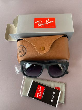 Gafas Ray-Ban Justin Negras Nuevas