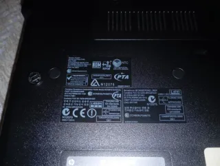 Portátil HP 6550B Negro/Plateado