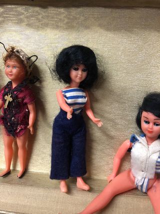 Lote 4 Muñecas Francesas Años 50/60