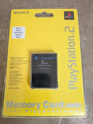 Memory Card playstation PS2 Sony 8MB Nuova