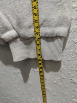 Sudadera Lacoste XXL Cocodrilo Blanca