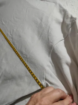 Sudadera Lacoste XXL Cocodrilo Blanca