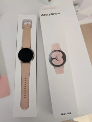 Samsung Galaxy Watch 4 40mm Rosa + Extras
