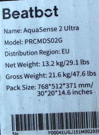 Robot Beatbot Aquasense 2 Ultra Negro