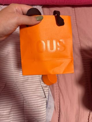 Bolsa y estuche Tous naranja