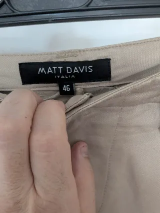 Completo uomo beige con zip