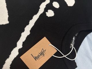 Jersey Stüssy Negro Blanco Talla Única