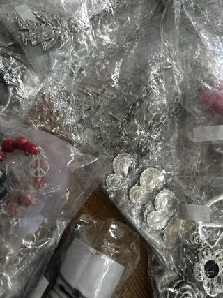 Lote 1500 piezas joyería