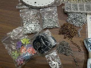 Lote fabricación y manualidades en bisutería