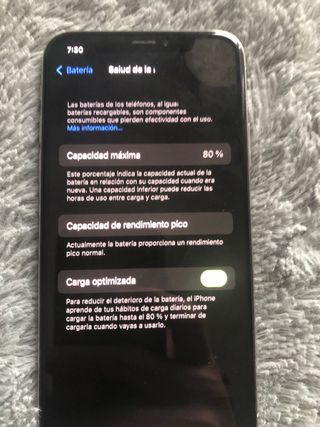 iPhone XS 64GB 80% Batteria