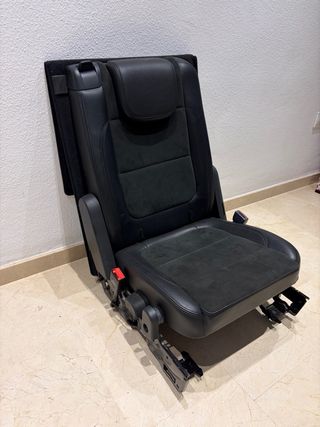 Asiento Coche Sharan Negro Piel/Alcántara