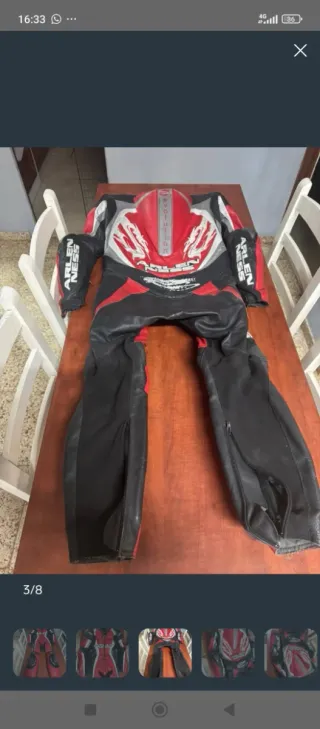 TrajeMoto Arlen Ness1 Pieza talla S cambio por M