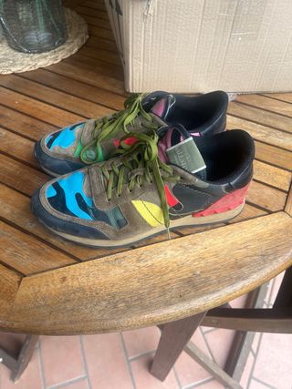 Scarpe Valentino Camouflage Multicolor Tg 39