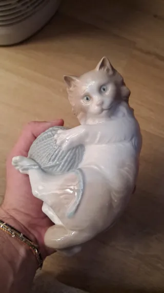 Gato Porcelana Lladró