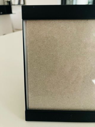 Marco de fotos metal negro Zara Home