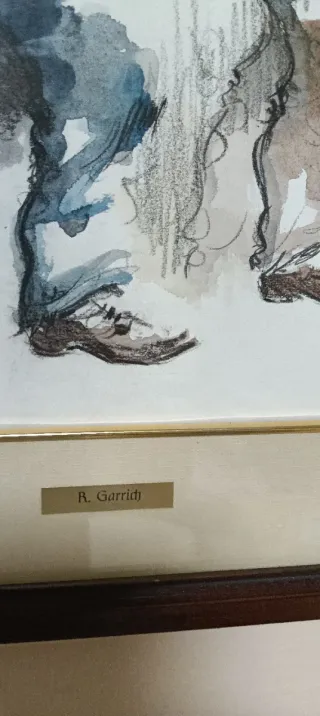 Dos acuarelas antiguas