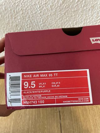 Nike Air Max x Levis Beige/Blanco