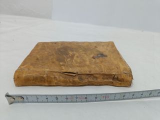 Libros antiguos Siglo XVIII Pergamino (Año 1782)