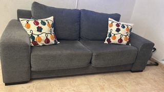 Sofás 3+2 plazas gris
