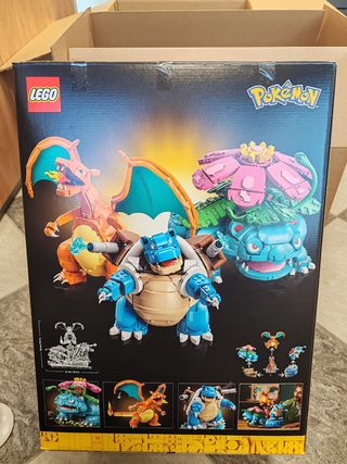 LEGO Pokémon Venusaur, Charizard, Blastoise 72153