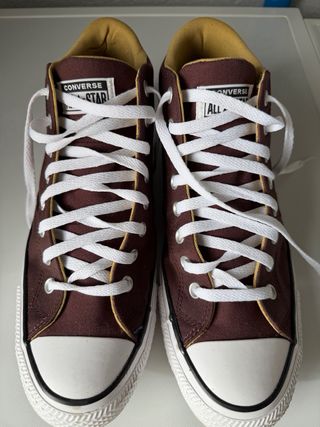 Converse Marrones Talla 46.5 Usadas 1 Vez