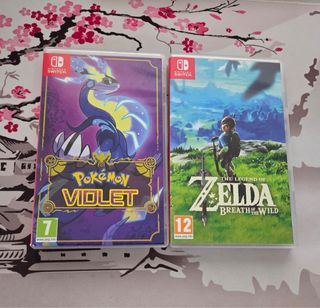 Pokémon Púrpura y Zelda BOTW